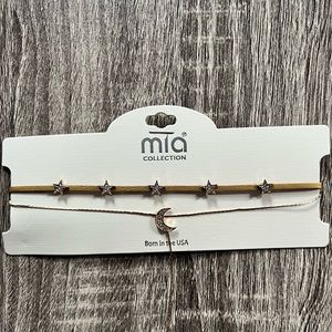 Mia Collection Stars & Moon Choker Set